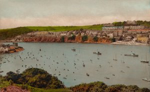 Fowey vanaf Polruan, ca. 1930