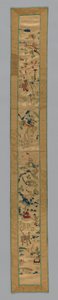 Fragment mouwband, China, Qing-dynastie 1644-1911, 1850-75 door Unbekannt