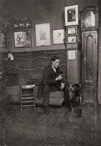 Francisque Poulbot, Franse cartoonist en illustrator, 1909 door Unbekannt