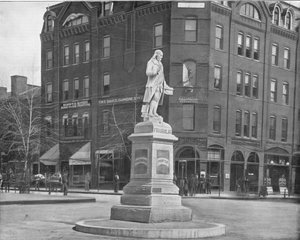 Franklin Standbeeld, Washington DC, VS, c1900