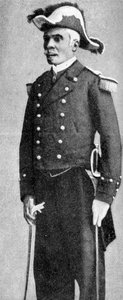 François C. Antoine Simon, president van Haïti, gekleed als admiraal, 1922 door Unbekannt