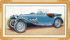 Frazer Nash Shelsey tweezitter, ca. 1936 door Unbekannt