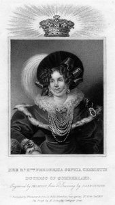 Frederica Sophia Charlotte, Hertogin van Cumberland door Unbekannt