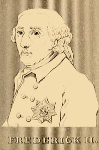 Frederik II, 1712-1786, 1830 door Unbekannt