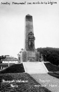 Monument van het Franse Vreemdelingenlegioen, Sontay, Vietnam