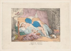 Franse luxe, of Repos à la Française, 1800-20 door Unbekannt