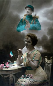 Franse WWI ansichtkaart
