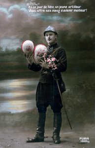 Franse ansichtkaart uit de Eerste Wereldoorlog, 1914-1918 door Unbekannt