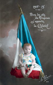Franse WWI-ansichtkaart door Unbekannt