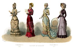 Franse kostuum: Huidige Mode, 1882