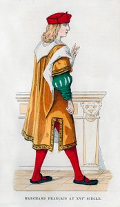 Franse koopman uit de 16e eeuw, 1882-1884 door Unbekannt