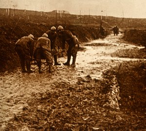Franse soldaten, Froideterre, Frankrijk, ca. 1914-1918 door Unbekannt
