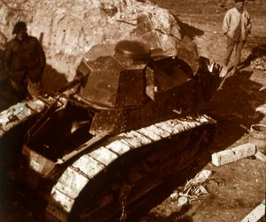 Franse tank, ca. 1914-ca. 1918
