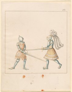 Freydal, Het boek van steekspelen en toernooien van keizer Maximiliaan I: Gevechten...Plaat 163, ca. 1515