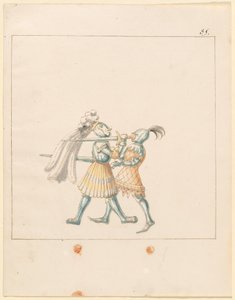 Freydal, Het Boek van Toernooien van Keizer Maximiliaan I: Gevechten...Plaat 165