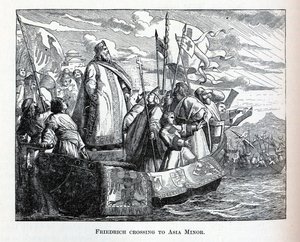 Friedrich steekt over naar Klein-Azië, 1882