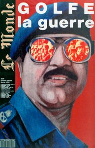 Voorpagina van Le Monde, februari 1991