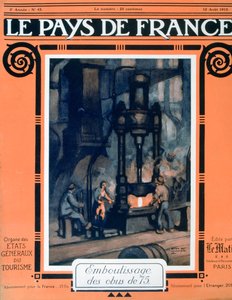 Voorkant van Le Pays de France, 12 augustus 1915 door Unbekannt