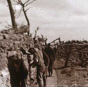 Frontlinie, Diksmuide, België, c1914-c1918