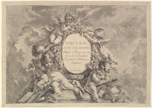 Frontispice, uit Nouveau Livre d