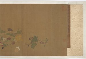 Fruit, groenten, bloemen en insecten, Ming-dynastie