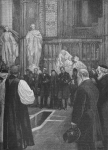 Begrafenis van William Ewart Gladstone in Westminster Abbey, Londen, 1898-1906
