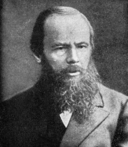 Fyodor Dostoevsky 1821-1881, Russische romanschrijver, begin 20e eeuw
