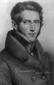 Gaetano Donizetti 1797-1848, Italiaanse componist, 20e eeuw door Unbekannt