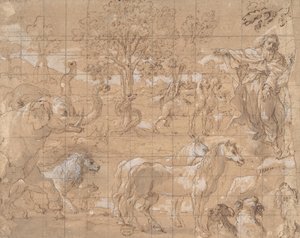 Tuin van Eden, Schepping van de dieren, 16e eeuw