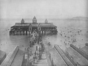 Garfield Beach, Grote Zoutmeer, ca. 1897