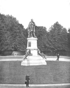 Garfield Standbeeld, Washington DC, VS, ca. 1900