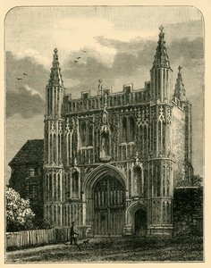 Poort van de Sint-Jansabdij, 1898 door Unbekannt