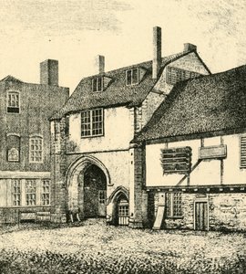 Poort van St. Saviours, Bermondsey, 1794, 1925 door Unbekannt
