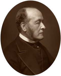 Gathorne Hardy, 1e Burggraaf Cranbrook, politicus en staatsman, 1881 door Unbekannt