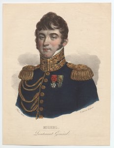Generaal Claude-Étienne Michel 1772-1815, 1835 door Unbekannt
