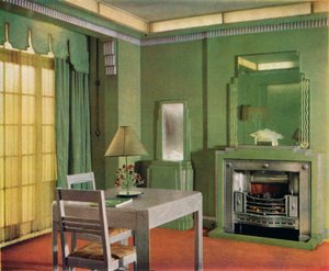 Showroom van General Electric Co, 1933 door Unbekannt