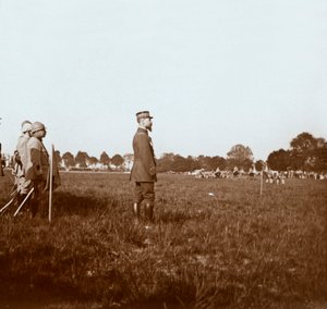 Generaal Henri Gouraud, Chalons, Marne, Noord-Frankrijk, c1914-c1918