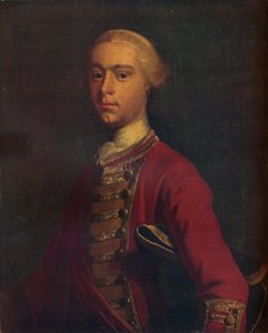 Generaal James Wolfe 1727-1759 als jonge man door Unbekannt