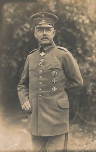 Generaal Johannes von Busse 1862-1936, 1918 door Unbekannt