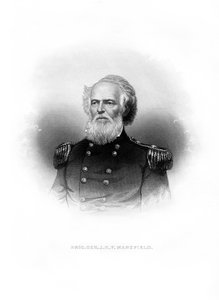 Generaal Joseph King Fenno Mansfield, Amerikaanse soldaat, 1872 door Unbekannt