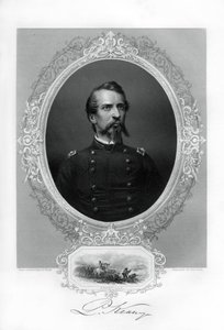 Generaal Philip Kearny, officier van het Amerikaanse leger