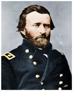 Generaal Ulysses S Grant, Amerikaanse soldaat en politicus, ca. 1860s, 1955