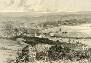 Algemeen Uitzicht op Douglas, 1898