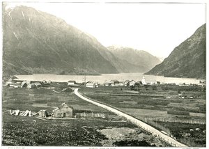 Algemeen uitzicht, Odde, Noorwegen, 1895