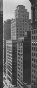Algemeen uitzicht op het Johns-Manville gebouw, New York City