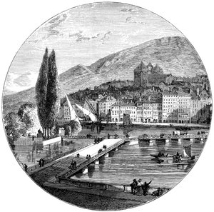 Genève, Zwitserland, 1900