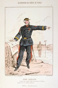 Genie Auxiliaire, Beleg van Parijs, Frans-Duitse Oorlog, 1870-1871