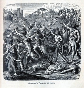 Genserics Vandalen in Italië, 1882 door Unbekannt
