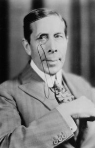 George Arliss, Engelse acteur door Unbekannt