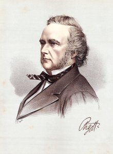 George Douglas Campbell, 8e Hertog van Argyll, Schotse Whig-politicus en wetenschapper, c1880 door Unbekannt